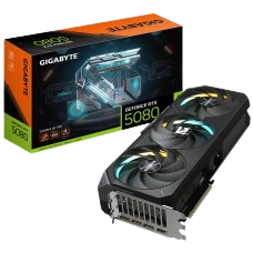 Placa de Vídeo Gigabyte NVIDIA GeForce RTX 5080 Gaming OC, 16GB, GDDR7, DLSS, Ray Tracing, GV-N5080GAMING OC-16GD 1.0